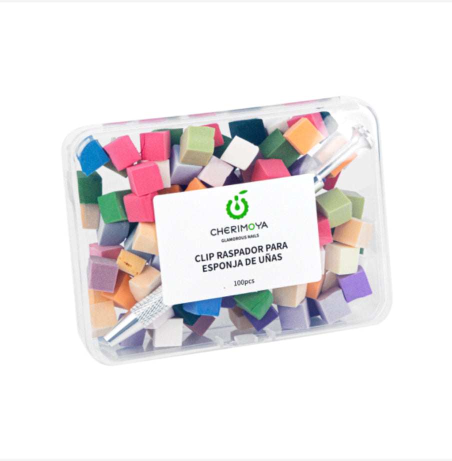 Pack Mini Esponjas Para Degradado + Pinza