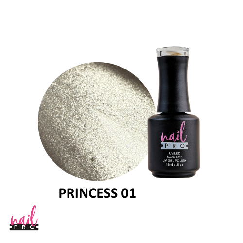 Esmalte Ojo De Gato Princess 01 Nail Pro 15 ml