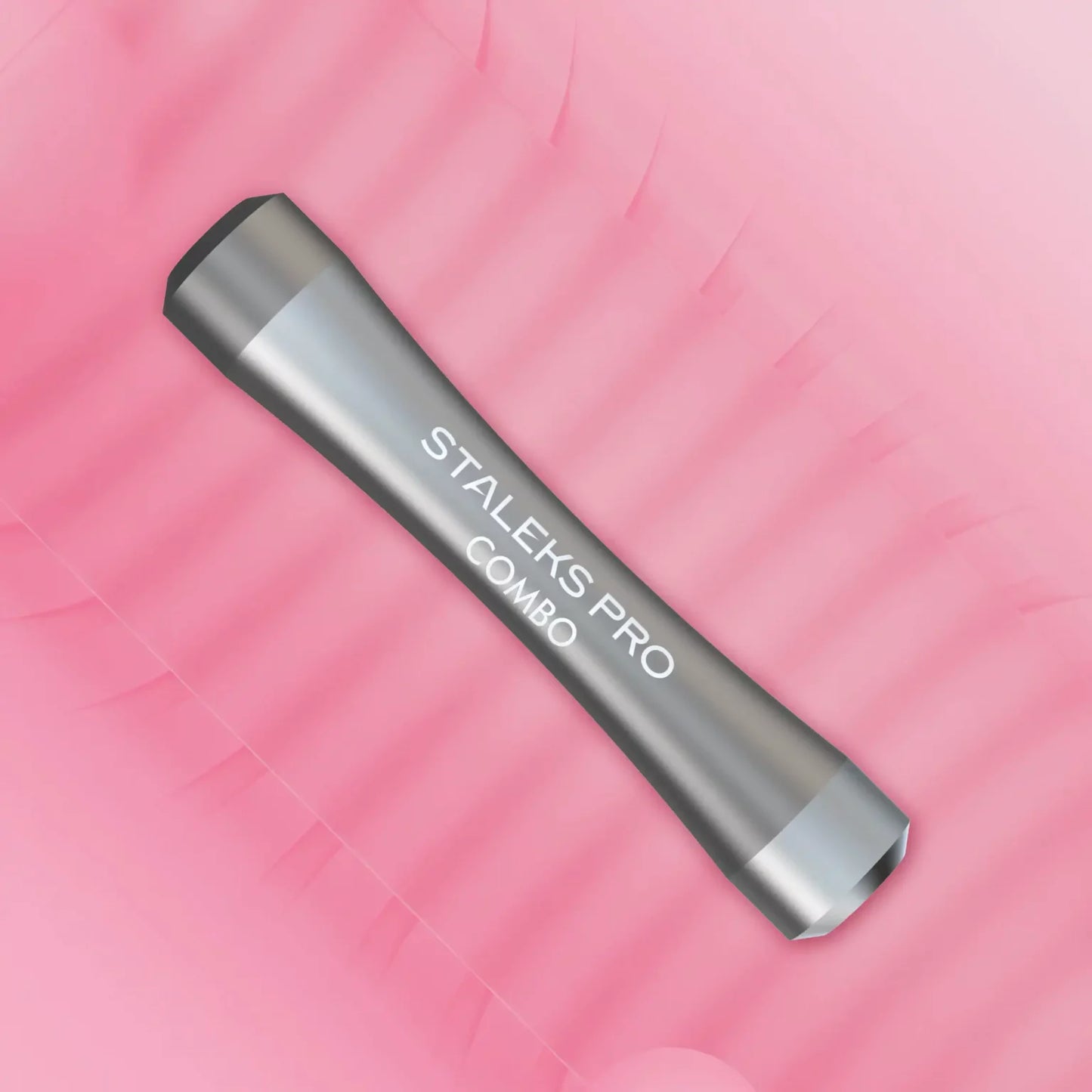 Mango Plateado para Repujador de Cutículas STALEKS UNIQ 10 – Compatible con Puntas Intercambiables