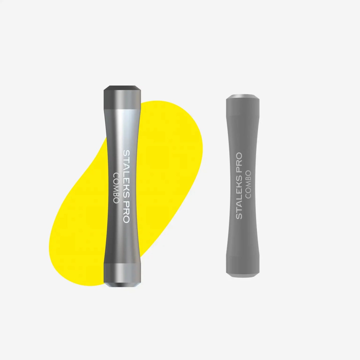 Mango Plateado para Repujador de Cutículas STALEKS UNIQ 10 – Compatible con Puntas Intercambiables