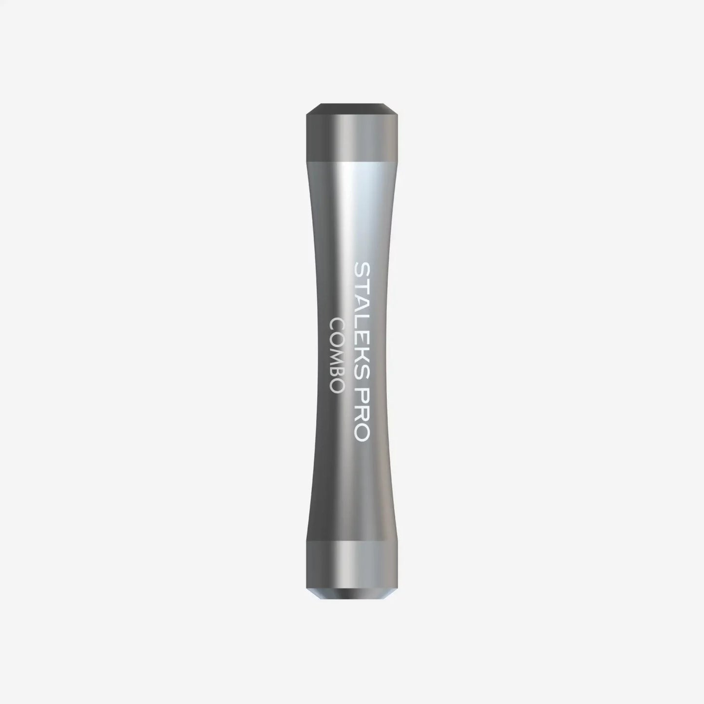 Mango Plateado para Repujador de Cutículas STALEKS UNIQ 10 – Compatible con Puntas Intercambiables