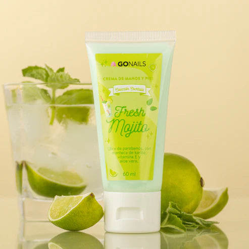 Crema De Manos y Pies Go Nails Mojito Fresh 60 ml