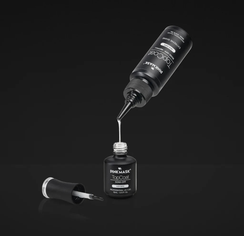 Refill Top Coat Extreme Shine Pink Mask 60 ml