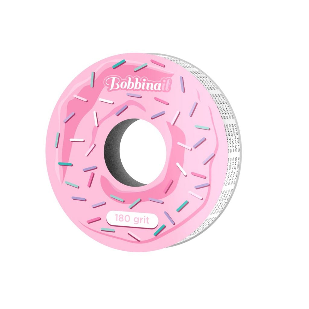 Repuesto para Lima Bobbinail Donut Adhesiva “Blanca” Staleks Grit 180