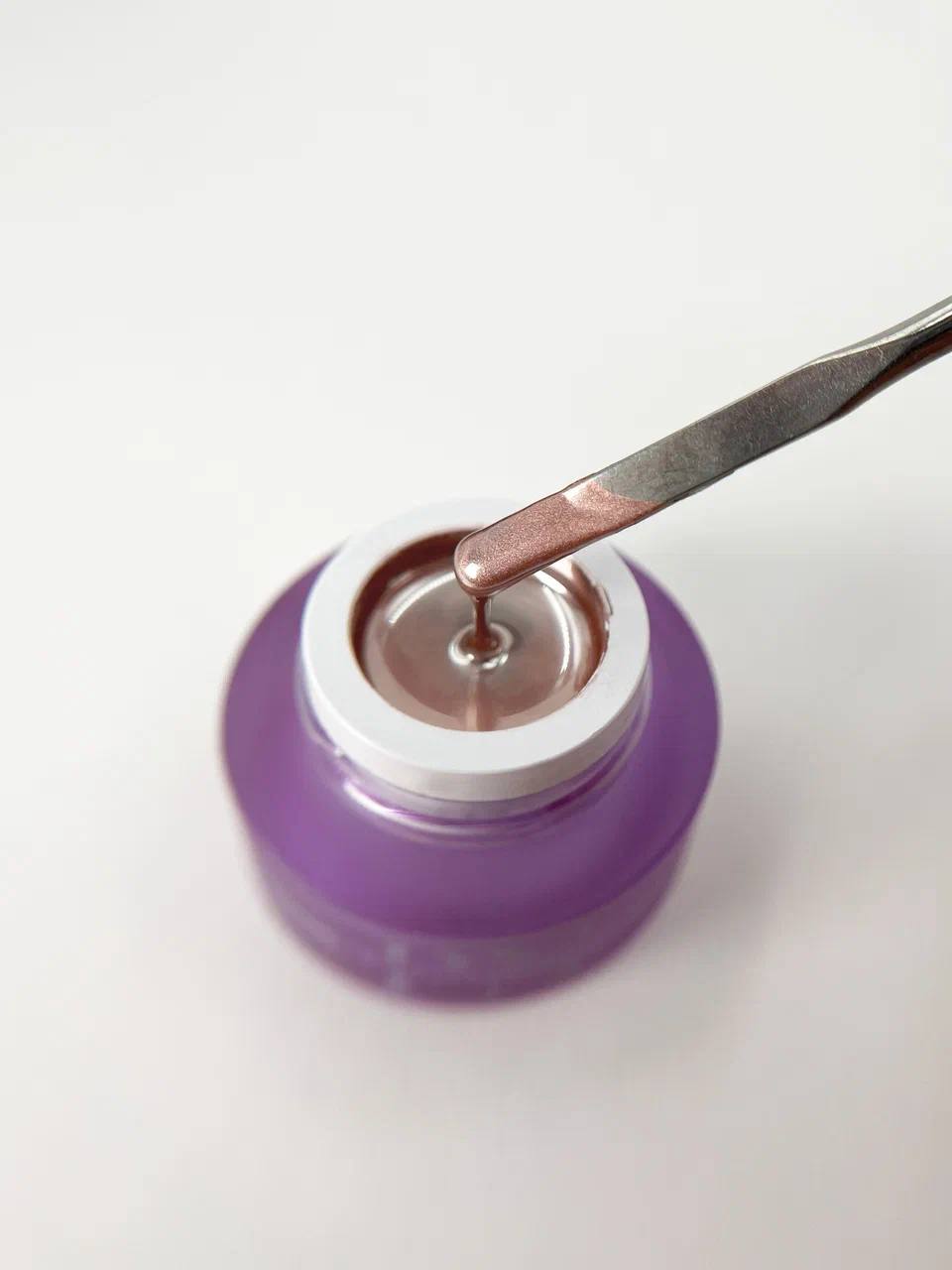 Gel Paint Metalizado Rose Gold Patrisa Nail 5 gr