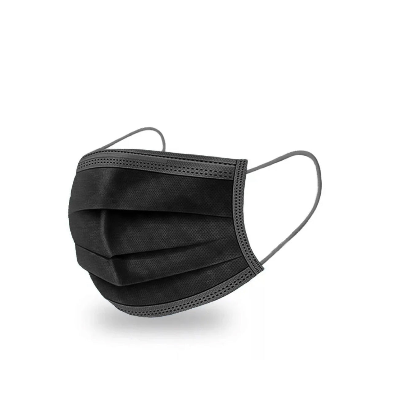 Mascarillas Desechables Negras (50 Unidades)