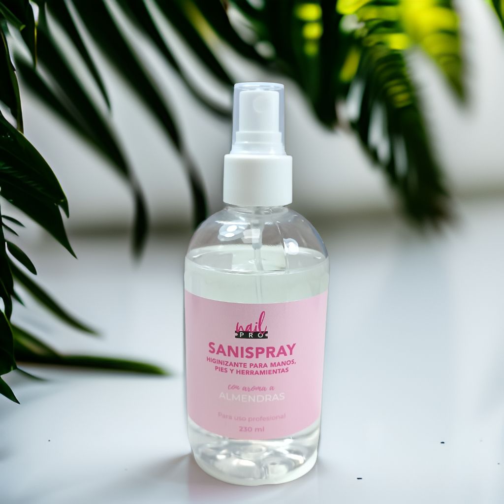 Sani Spray Nail Pro Aroma Almendras 230 ml