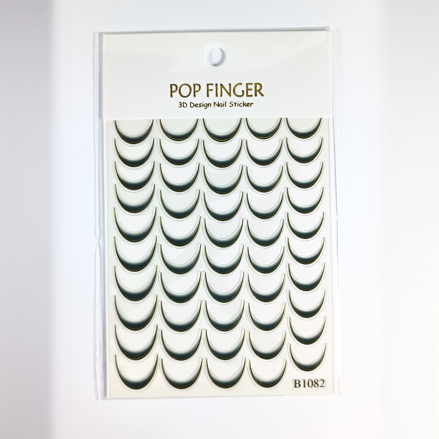 Sticker French Negro/Dorado