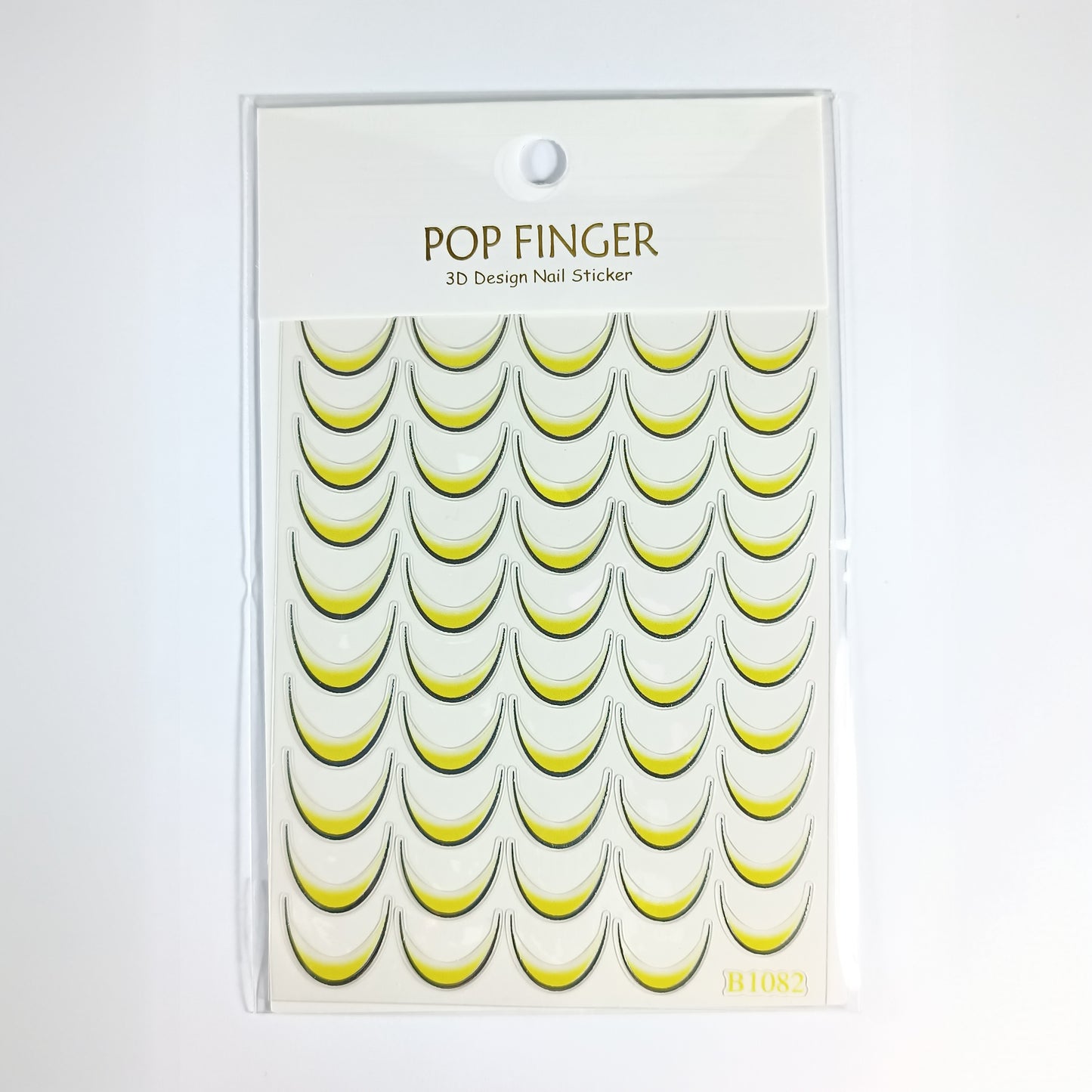 Sticker French Amarillo/Plateado