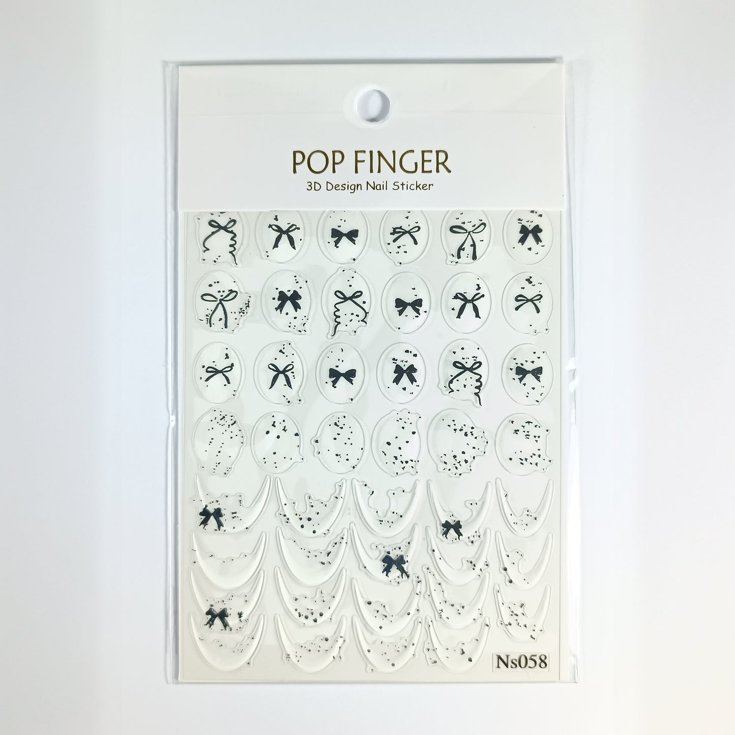 Sticker French Fancy Plateado