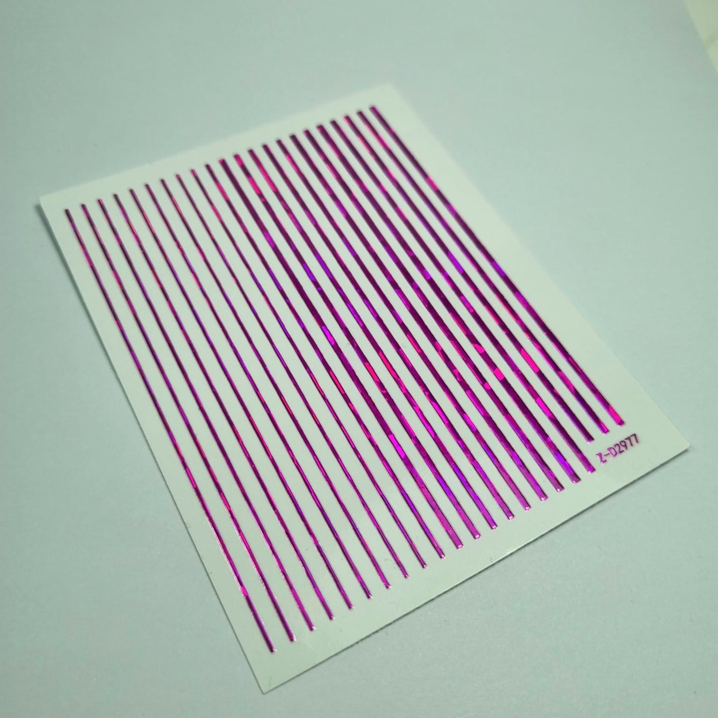 Sticker Cinta Fucsia Holográfica