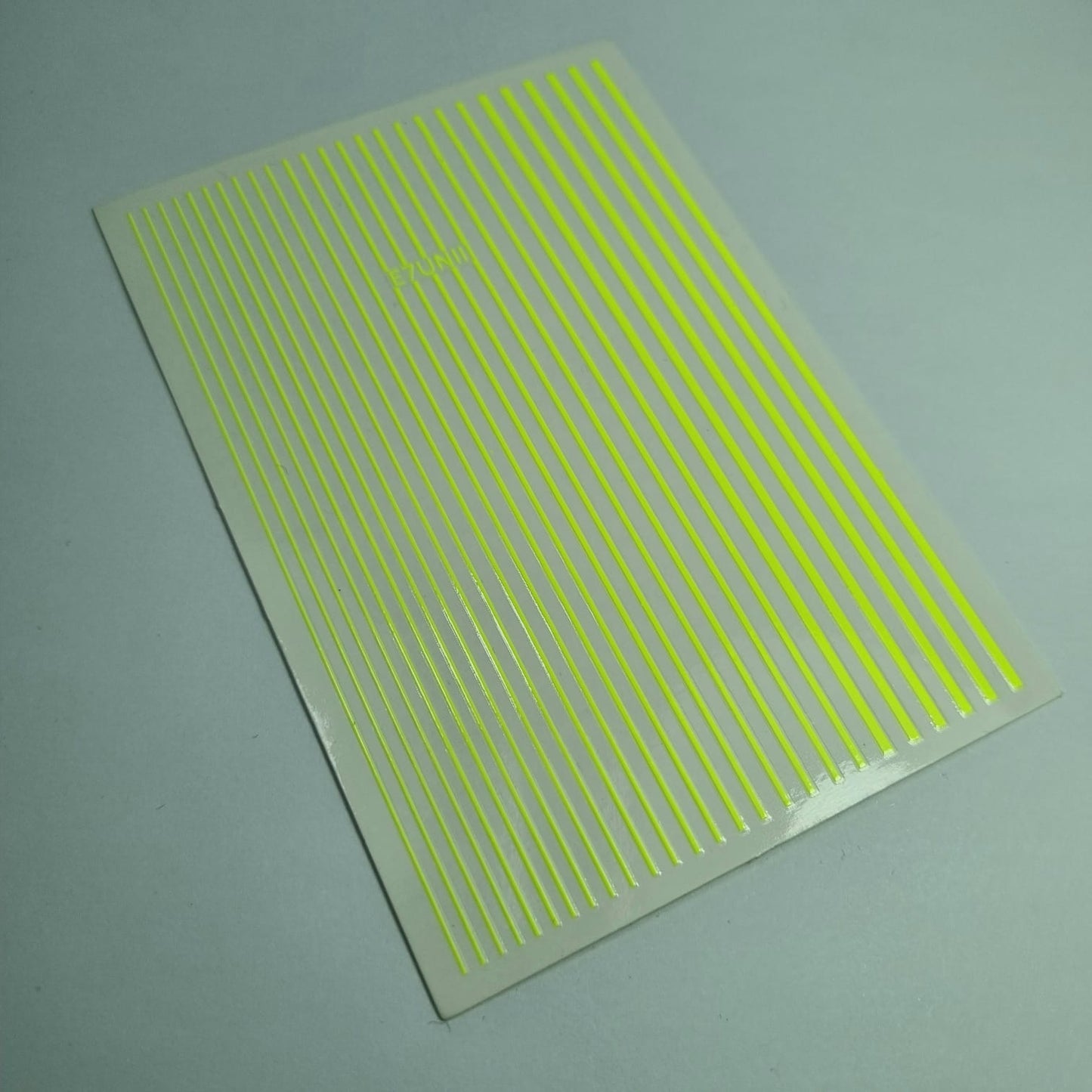 Sticker Cinta Neón Amarillo