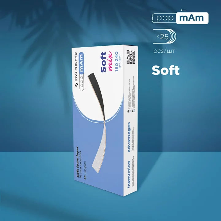 Repuestos lima Staleks PapmAm Mix SOFT 180/240 (25u)