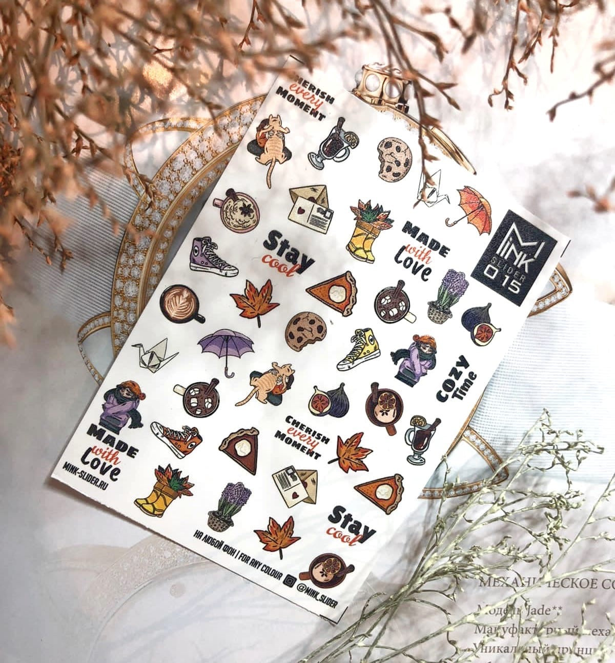 Water Decals Mink Slider #15