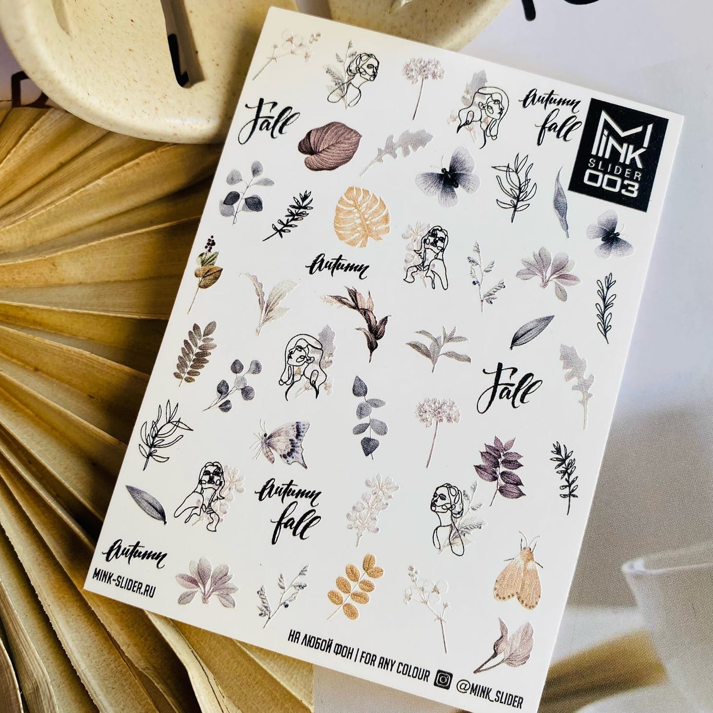 Water Decals Mink Slider #3