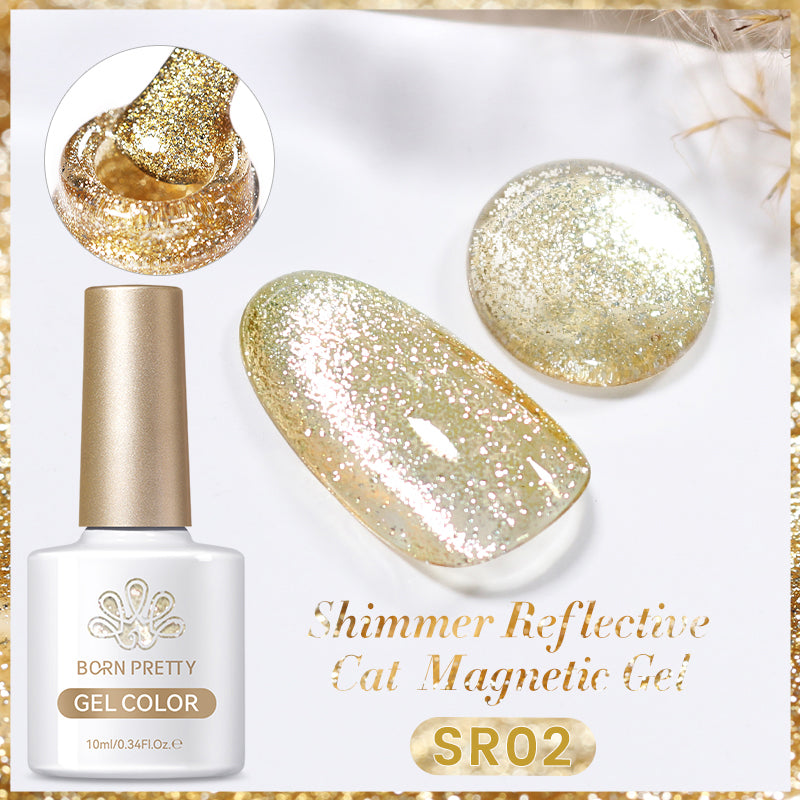 Esmale Ojo De Gato Shimmer Reflective SR02 - Born Pretty 10 ml