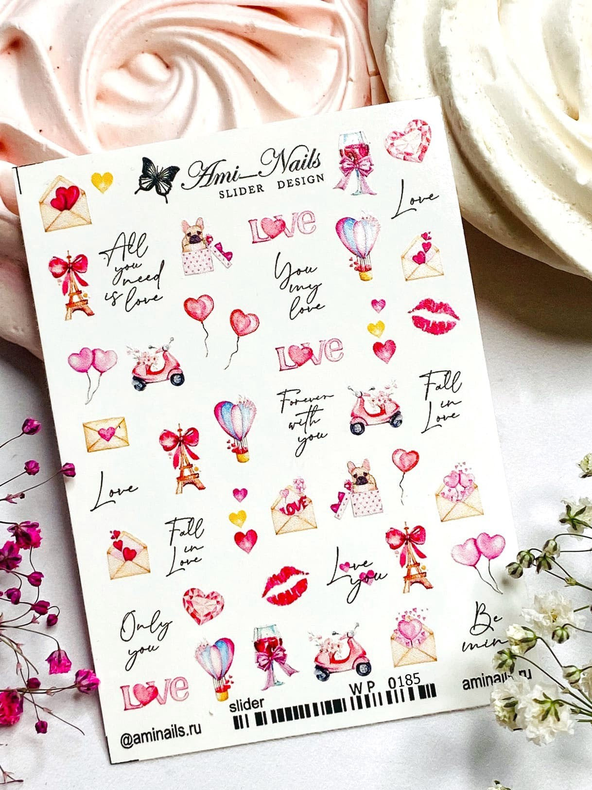 Water Decals Aminails WP0185