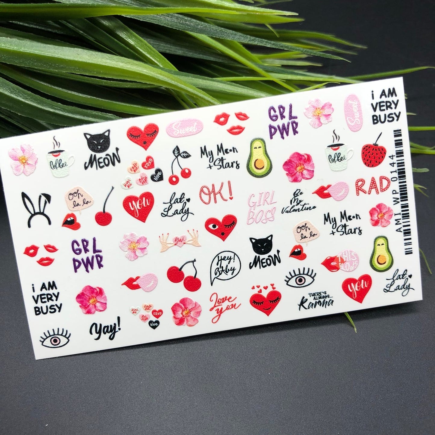 Water Decals Aminails WP0144