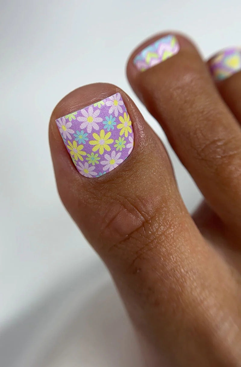 WR-720 - Sticker Pedicure The Nail Wraps
