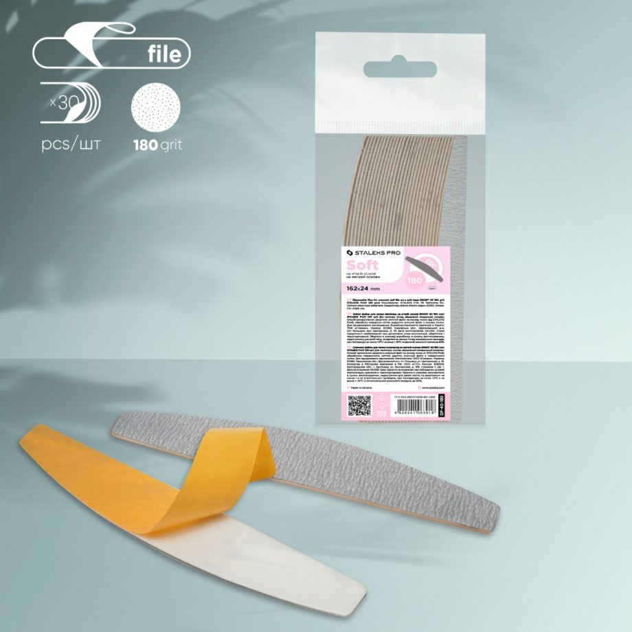 Lima Adhesiva Smart 40 Soft Grit 180 - Staleks Pro