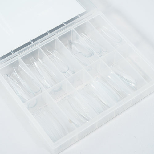Tips Soft Gel Long Coffin Nail Pro