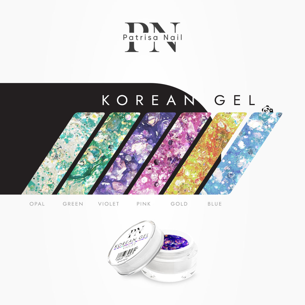 Glitters Gel Korean Gel