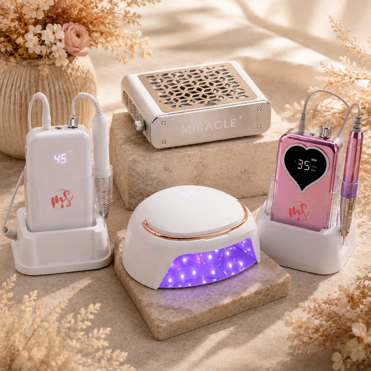 Equipos electrónicos para manicure profesional