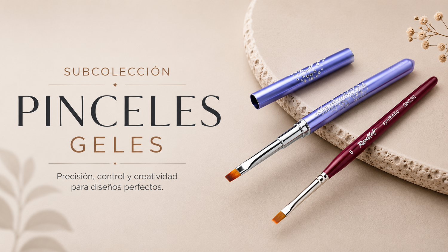 PINCELES PARA GELES