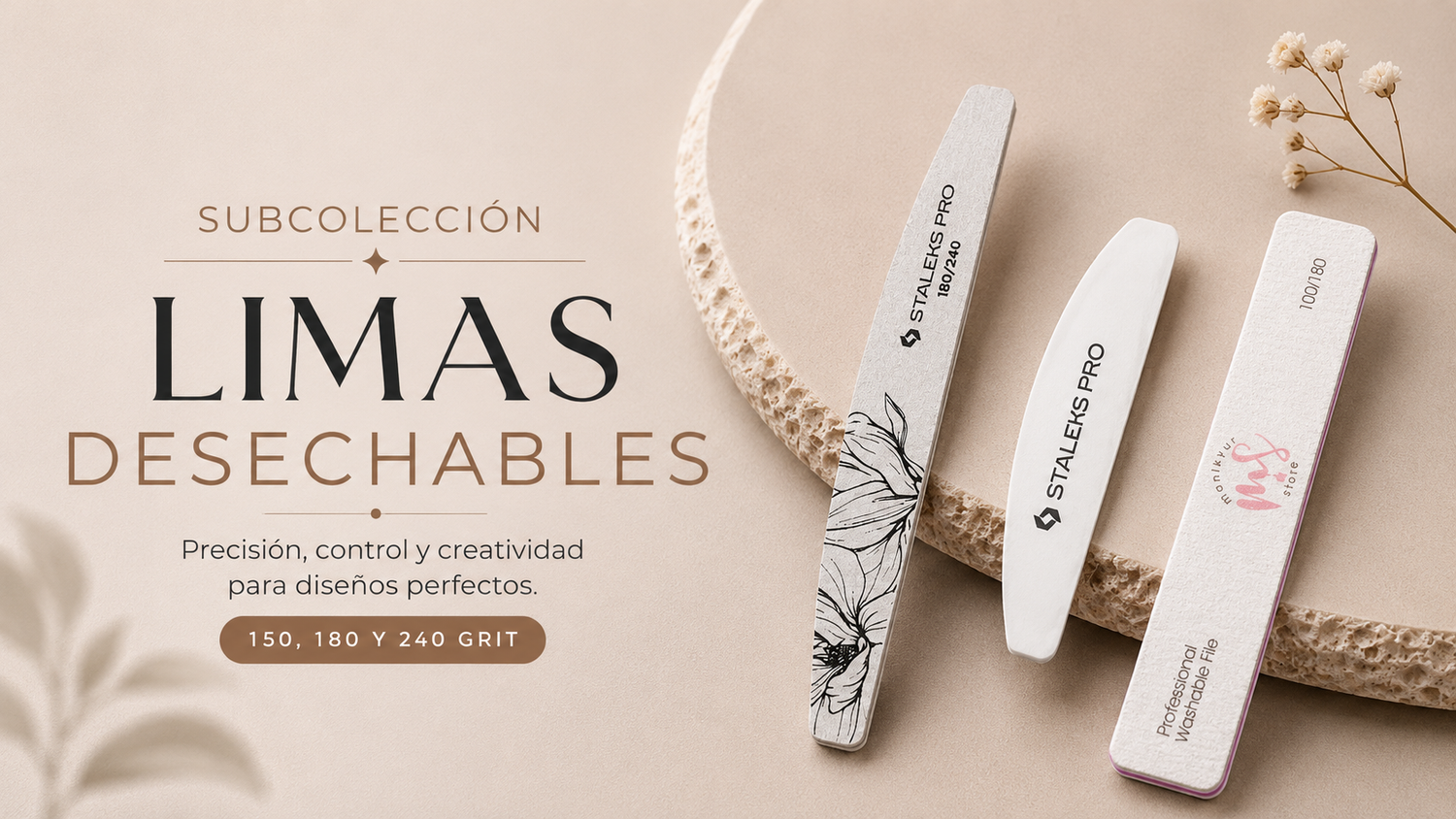 LIMAS DESECHABLES