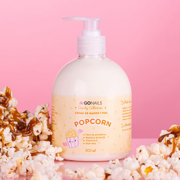 Crema De Manos y Pies Popcorn Go Nails - 500 ml