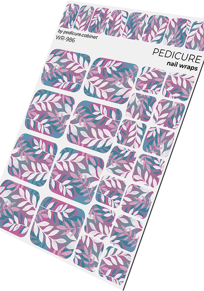 WR-986 - Sticker Pedicure The Nail Wraps