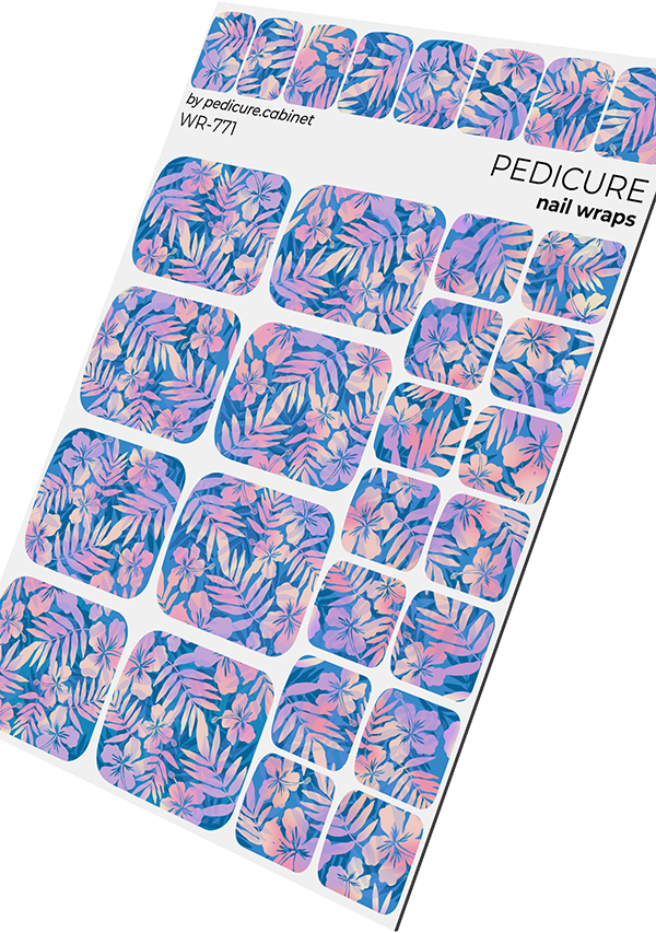 WR-771 - Sticker Pedicure The Nail Wraps