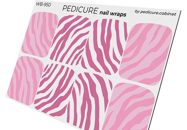 WB-950 - Sticker Pedicure The Nail Wraps