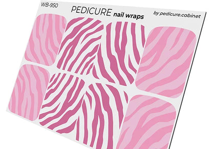 WB-950 - Sticker Pedicure The Nail Wraps