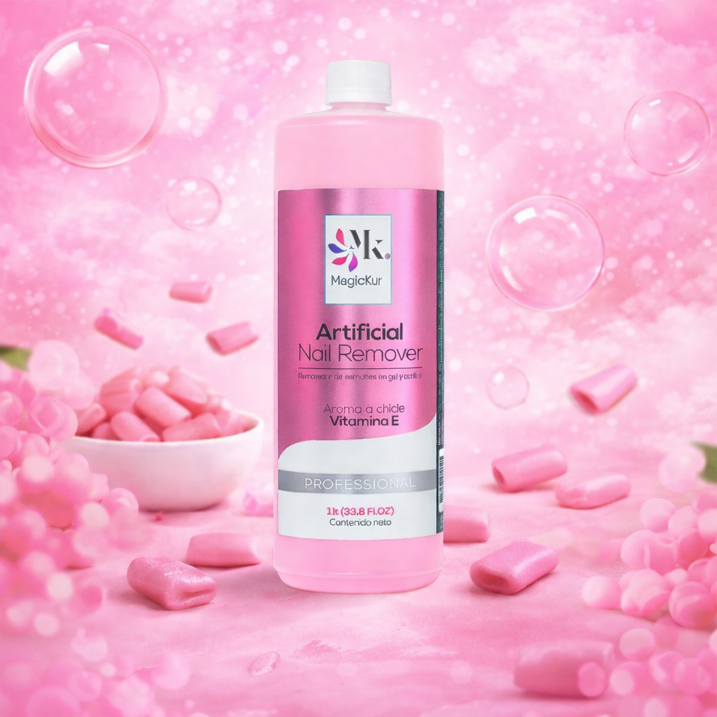 Removedor De Esmaltes Aroma Chicle Magickur 1 Litro