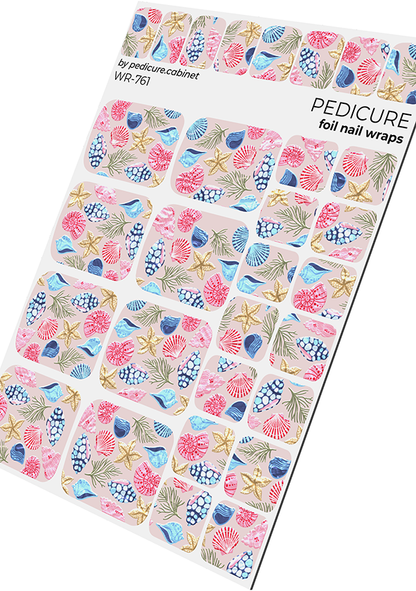 WR-761 - Sticker Pedicure The Nail Wraps