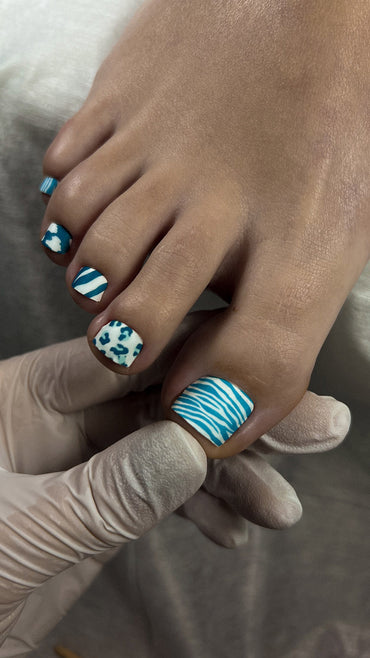 WR-991 - Sticker Pedicure The Nail Wraps