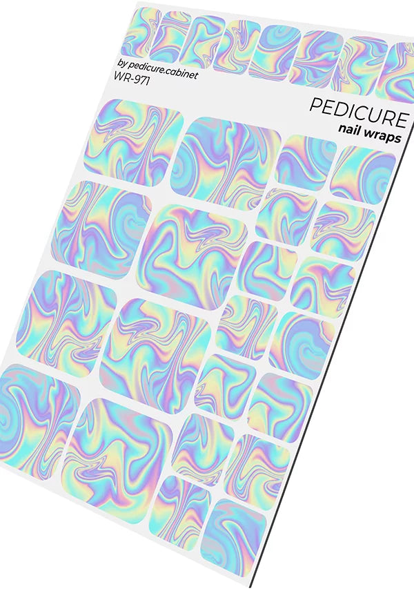 WR-971 - Sticker Pedicure The Nail Wraps