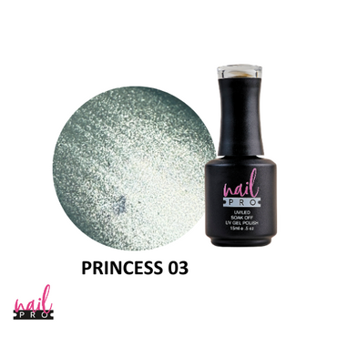 Esmalte Ojo De Gato Princess 03 Nail Pro 15 ml