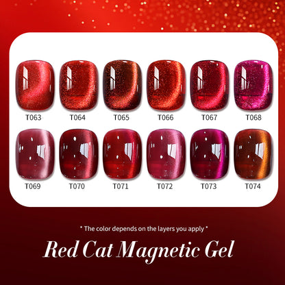 Esmale Ojo De Gato Red Cat T071 - Born Pretty 15 ml