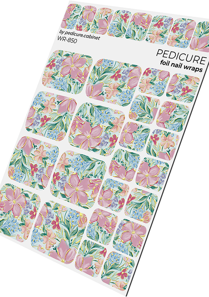 WR-850 - Sticker Pedicure The Nail Wraps