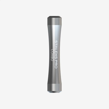 Mango Plateado para Repujador de Cutículas STALEKS UNIQ 10 – Compatible con Puntas Intercambiables