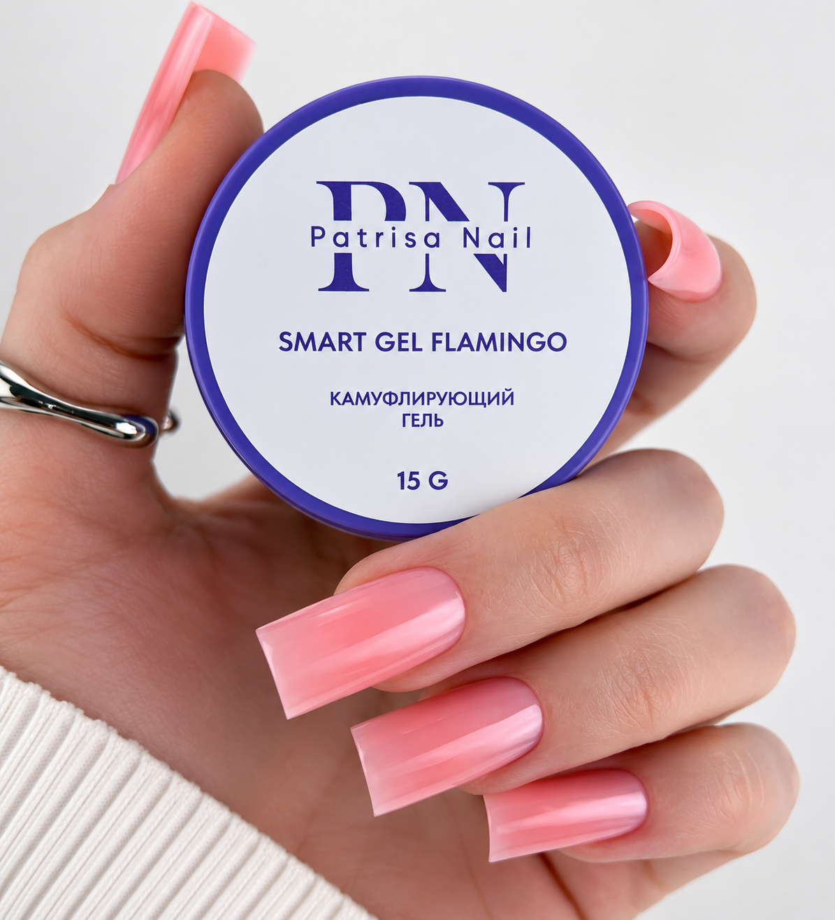 Gel Constructor- Smart Gel Flamingo Patrisa Nail 15 Gr