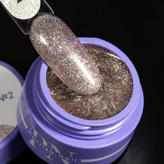 Glitter Gel Burlesque N°2 Patrisa Nail 5 Gr