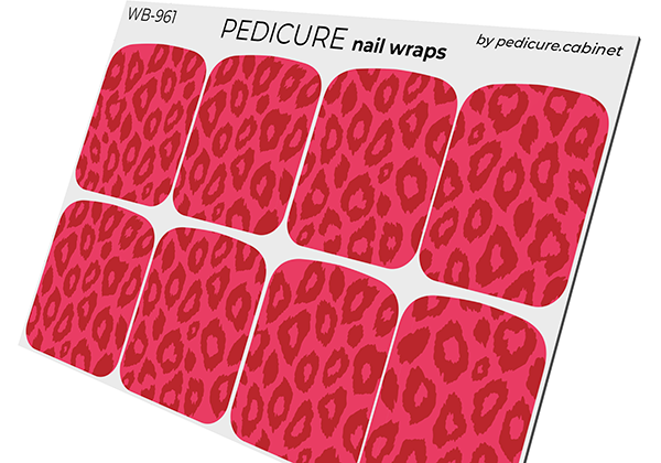 WB-961 - Sticker Pedicure The Nail Wraps