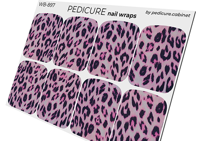 WB-897 - Sticker Pedicure The Nail Wraps