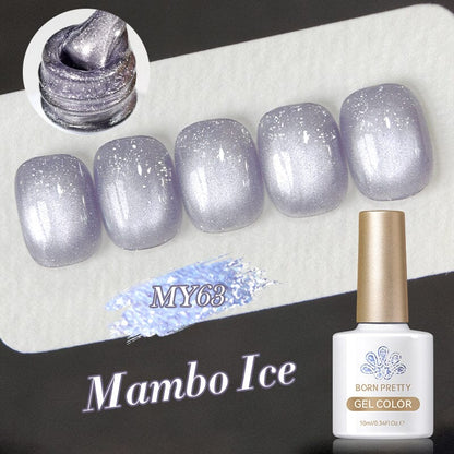 Esmale Ojo De Gato Mambo Ice MY63- Born Pretty 10 ml