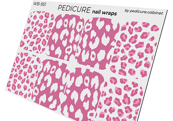 WB-951 - Sticker Pedicure The Nail Wraps