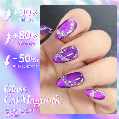 Esmale Ojo De Gato Blackish Purple MY43 - Born Pretty 10 ml