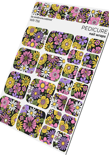 WR-756 - Sticker Pedicure The Nail Wraps